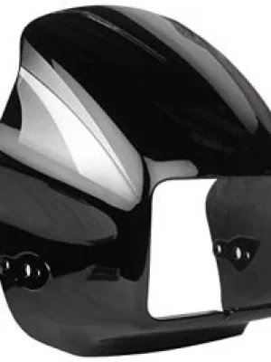 Head Light Mask for Hero Splendor Plus Bs 6 Bk silver
