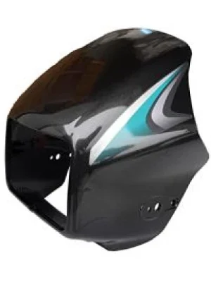 Head Light Mask for Hero Splendor Plus Bs 6 Grey