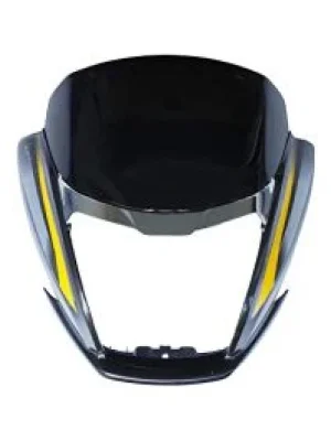Head Light Mask for Hero Super Splendor Bs 6 H grey