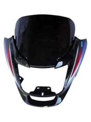 Head Light Mask for Hero Super Splendor 2017 Bk red