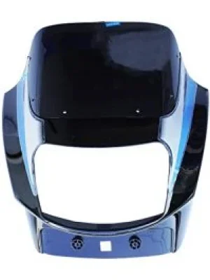 Head Light Mask for TVS Victor Gx Bk blue