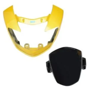 Head Light Mask for TVS Apache Yellow