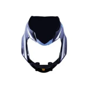 Head Light Mask for TVS Star Sports New Model Es Bk grey