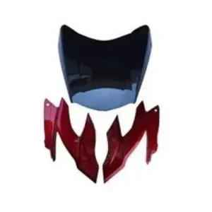 Head Light Mask for TVS Apache Beast Red