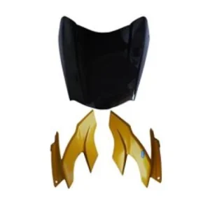 Head Light Mask for TVS Apache Beast Yellow