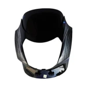 Head Light Mask for TVS Victor Glx New Model Black