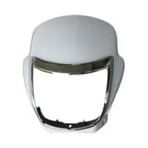 Head Light Mask for TVS Radeon Bs 6 White