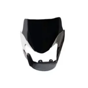Head Light Mask for TVS Phoenix White red