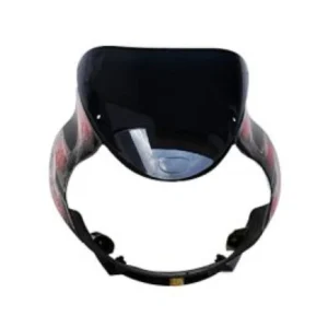 Head Light Visor Mask Bajaj Discover Dts i 125cc Bk red product image