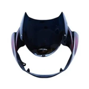 Head Light Visor Mask Bajaj Discover 100cc Bk red