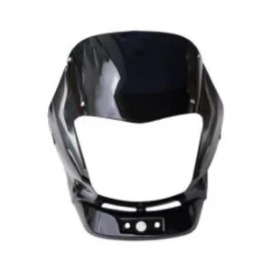 Head Light Visor Mask Bajaj Platina 125cc Bk silver product image