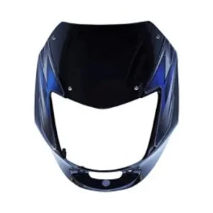 Head Light Visor Mask Bajaj Cp 100 Dlx 2015 Black Blue
