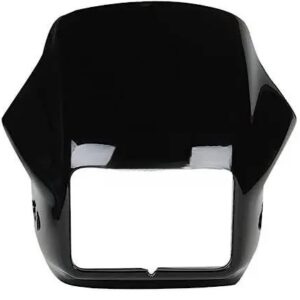 Head Light Visor mask Hero Splendor splendor Plus Black