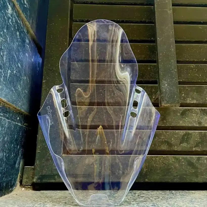 Original Racing Full Visor For Ktm Rc 125 200 390 transparant Bike Windshield Latest 2023 product image