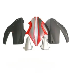 Side Panel For Hero Cbz Xtreme Type 2 Set Of 2 Red