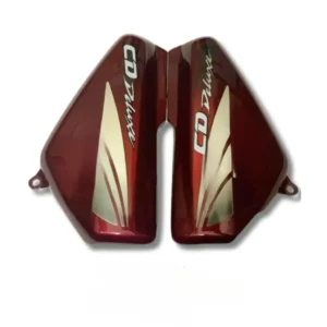 Side Panel For Hero Cd 100 Deluxe 2008 Model Type2 Sticker Wine Red Colour