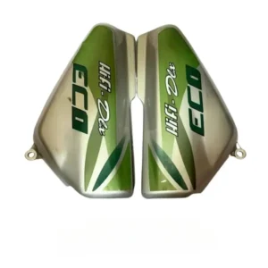 Side Panel For Hero Cd 100 Deluxe 2012 Model Type4 Sticker Eco Leaf Green Colour