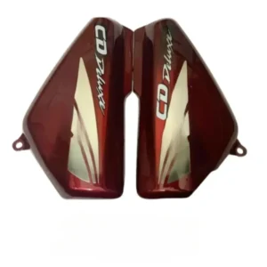 Side Panel For Hero Cd 100 Deluxe 2012 Model Type4 Sticker Wine Red Colour product image