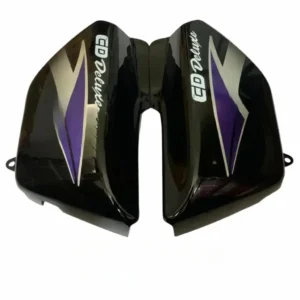 Side Panel For Hero Cd 100 Deluxe Old Model Black Blue Colour
