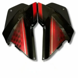 Side Panel For Hero Glamour Type 2 Type7 Sticker Black Red Colour product image