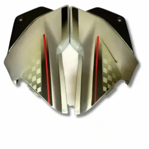 Side Panel For Hero Glamour Type 2 Type7 Sticker Silver Colour