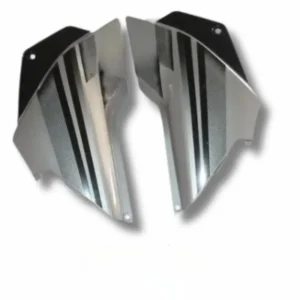 Side Panel For Hero Glamour Type1 New Model Silver Black Colour