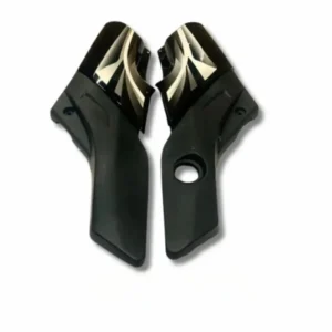 Side Panel For Hero Passion 2016 Model Set Of 4 Black Silver Colour