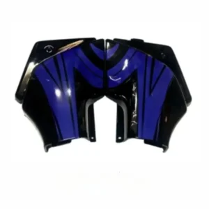 Side Panel For Hero Passion Alloy Wheel Black Blue Colour