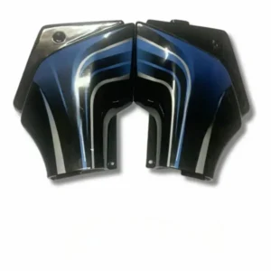 Side Panel For Hero Passion Pro Digital Model Black Blue Colour