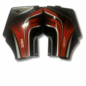 Side Panel For Hero Passion Pro Digital Model Black Red Colour