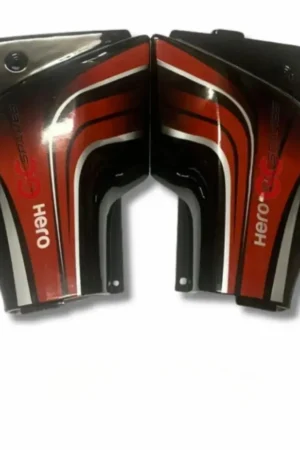 Side Panel For Hero Passion Pro Digital Model Black Red Colour