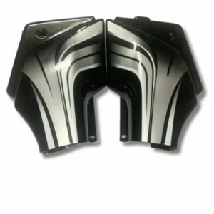 Side Panel For Hero Passion Pro Digital Model Black Silver Colour