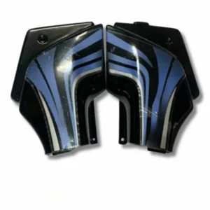Side Panel For Hero Passion Pro Type 1 Black Blue Colour