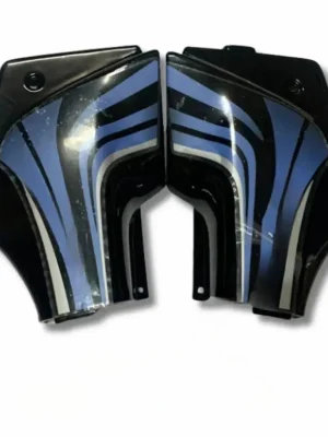 Side Panel For Hero Passion Pro Type 1 Black Blue Colour