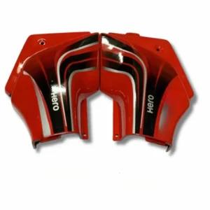 Side Panel For Hero Passion Pro Type 1 Sports Red Black Colour