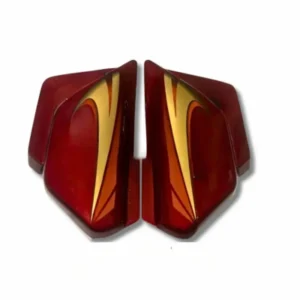 Side Panel For Hero Splendor Alloy Wheel Red Orange Colour