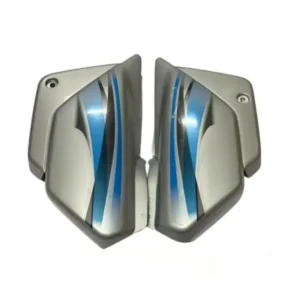 Side Panel For Hero Splendor Bs6 2020 Model Both Side Nut Bolt Silver Blue Colour