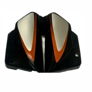 Side Panel For Hero Splendor Plus Black Orange Colour