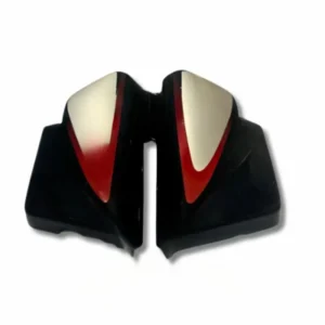 Side Panel For Hero Splendor Plus Black Red Colour