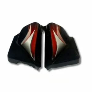 Side Panel For Hero Splendor Pro Black Red Colour product image