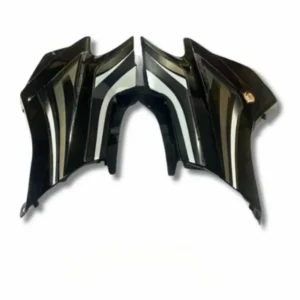 Side Panel For Hero Super Splendor Type 2 Type 6 Sticker Black Silver Colour