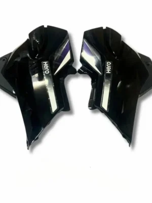 Side Panel For Hero Super Splendor Type 2 Type 7 Sticker Black Blue Colour