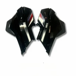 Side Panel For Hero Super Splendor Type 2 Type 7 Sticker Black Red Colour