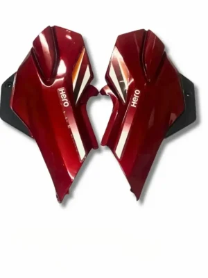 Side Panel For Hero Super Splendor Type 2 Type 7 Sticker Red Colour