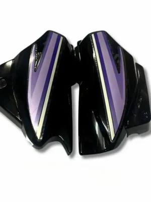 Side Panel For Hero Super Splendor Type1 Black Blue Colour