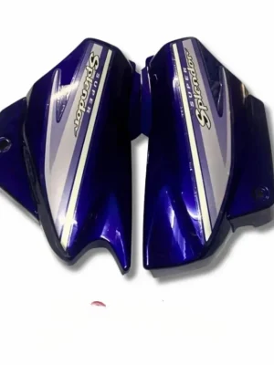 Side Panel For Hero Super Splendor Type1 D Blue Colour