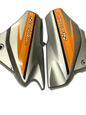 Side Panel For Hero Super Splendor Type1 Silver Colour