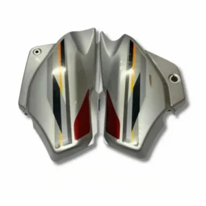 Side Panel For Hero Super Splendor Type1 Z Sticker Silver Red Colour