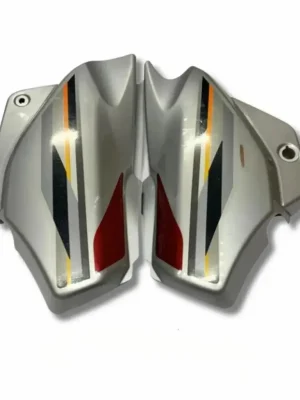Side Panel For Hero Super Splendor Type1 Z Sticker Silver Red Colour