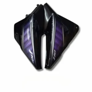 Side Panel For Honda Dream Neo Black Purple product image